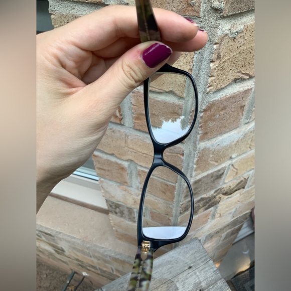 DOLCE & GABBANA DG 3204 53mm Black Floral Glasses Lenses Women’s Made in Italy - Picture 6 of 16